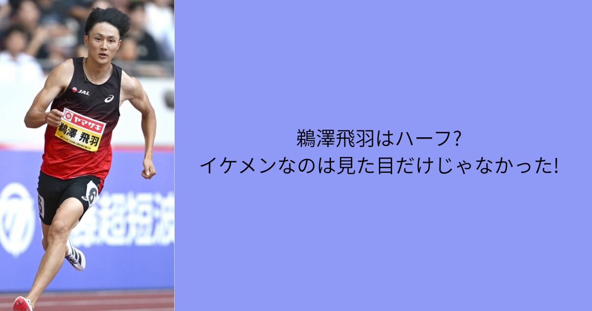 鵜沢飛羽　ハーフ　イケメン