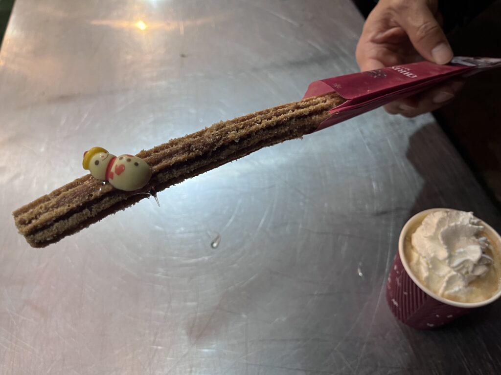 クリスマスマーケット チュロス